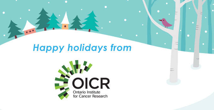 Happy holidays from OICR