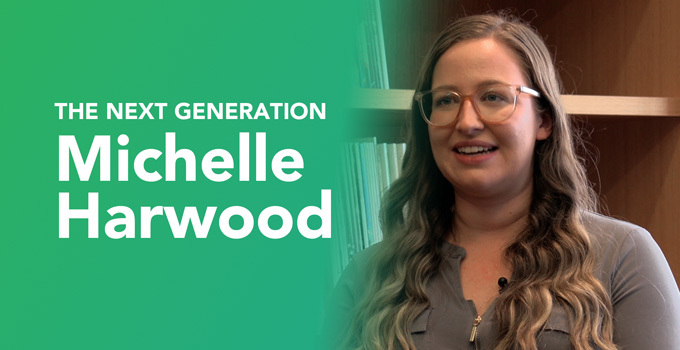 The Next Generation: Michelle Harwood, OICR-based PhD candidate, studying what genetic variance means for aging and disease