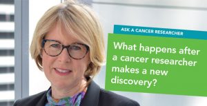 Ask a Cancer Researcher: What happens after a new discovery?