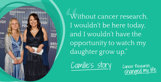 Cancer Research Changed My Life: Camille's Story