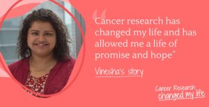 Cancer Research Changed My Life: Vinesha's story